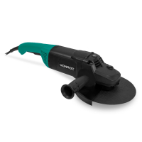 PRO Angle grinder 2600W - Ø230mm – soft start | Incl. side handle 