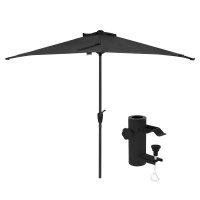 Parasol Magione – Premium balcony parasol 270x135cm | Incl. parasol holder