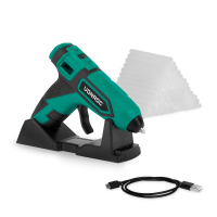 Cordless glue gun 4V – 1.5Ah | Incl. 80 glue sticks Ø7x100mm