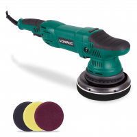 VONROC Dual action polisher - 1050W - 150mm | Incl. 4 polisher pads