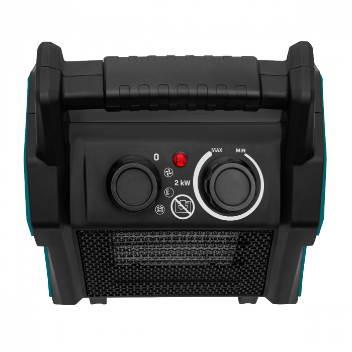 Electric fan heater - 1000W/2000W - ceramic