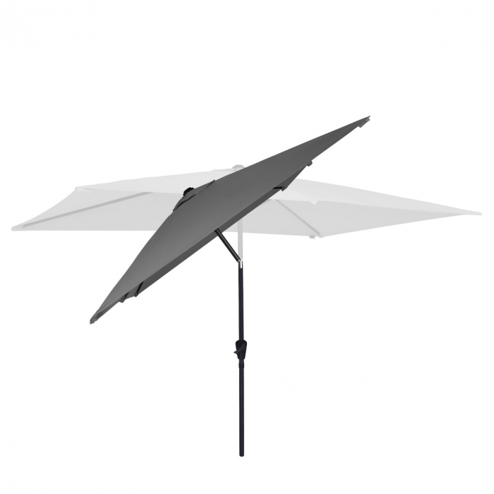 Parasol Rapallo 200x300cm - Rectangular parasol | Grey
