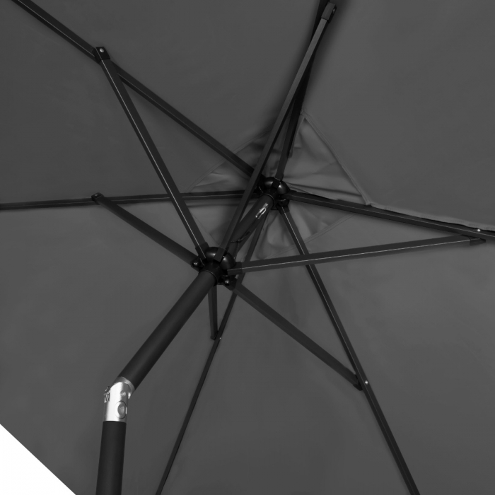 Parasol Rapallo 200x300cm - Rectangular parasol | Grey