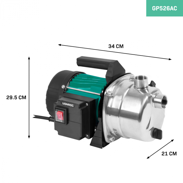 Garden Pump / Water pump - 1000W - 3500l/h