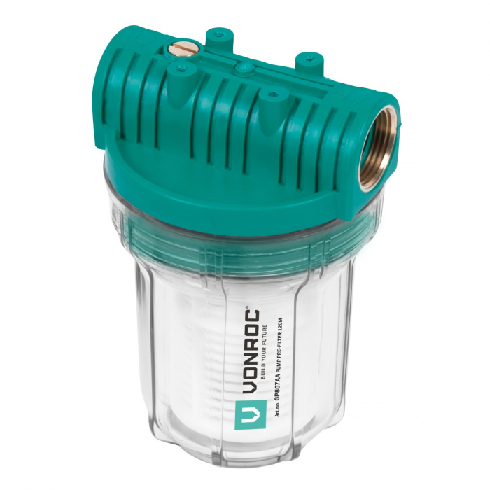 Pre-filter for pumps and hydrophore pumps – 12cm | Universal