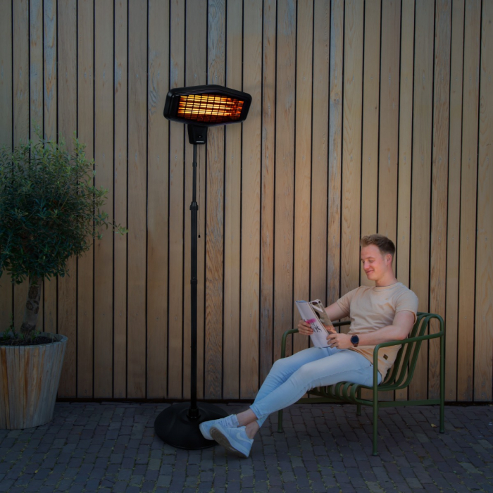 Fűtőtest Amiata 2200W – Álló modell - Kvarc elem | 3 hőfokozat