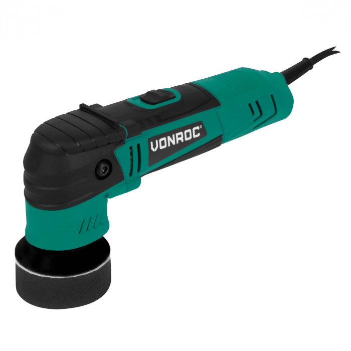 Dual action polisher 400W – Ø50 & Ø75MM | Incl. 2 backing plates and 8 polishing pads
