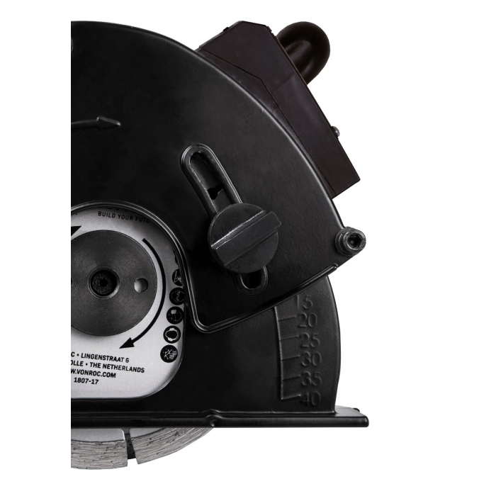 Wall chaser 1700W - 150mm with laser | Incl. 2 diamond discs