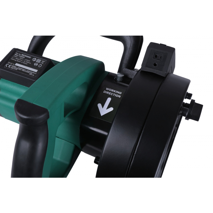 Wall chaser 1700W - 150mm with laser | Incl. 2 diamond discs
