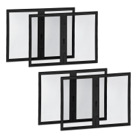 Mosquito Netting Sidewalls - For Party Tent PT501XX | Black