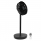 BREEZE kábel nélküli ventilátor - csendes Max. 44dB - Fekete | Távirányítóval együtt