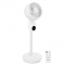 Luxus talpas ventilátor - 88 cm - nagyon csendes - 3 sebességfokozat - fehér | Tart. Távirányító