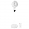 Luxus talpas ventilátor - 98 cm - nagyon csendes - 3 sebességfokozat - fehér | Tart. Távirányító