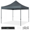 Party sátor - 3x3 m - Prémium Easy-Up Party sátor| szürke
