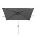 Parasol Rapallo 200x300cm - Rectangular parasol | Grey