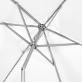 Parasol Rapallo 200x300cm – Premium parasol - White | Incl. concrete base 20 kg