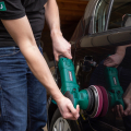 Dual action polisher 1050W - 150mm | Incl. 7 polishing pads