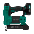 Staple gun 20V – 2.0Ah - Incl. staples and nails | Incl. 2 batteries and quick charger