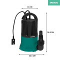 Submersible pump 400W - 6000l/h - Flat suction pump | For clean water