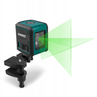 Cross line laser | Green - self leveling - 18 meter range