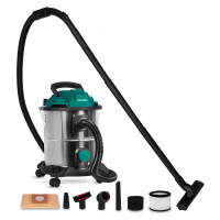 Wet and dry vacuum cleaner 1400W - 20L tank and 6m power cable