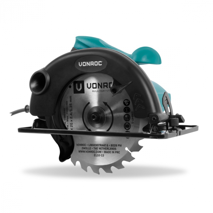 Körfűrész 1200W – 185mm | Tart. párhuzamos vezető és 24T fűrészlap main product photo