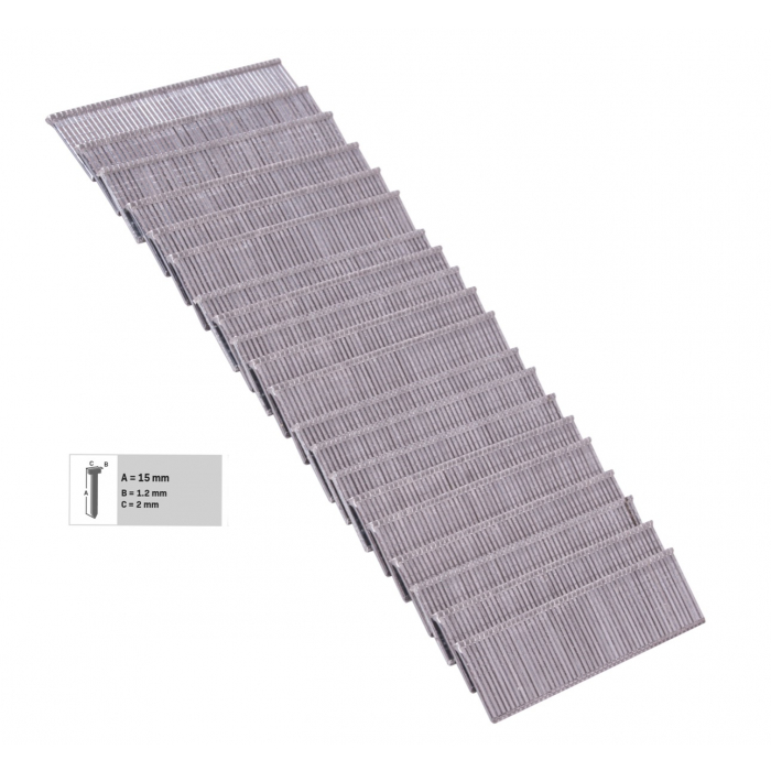 Tűzőkapcsok 15mm tűzőgéphez - 1000 db. | ET502AC-hoz main product photo