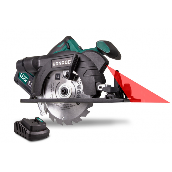 Körfűrész 20V - 150mm - 4.0Ah | Tart. akkumulátor és gyorstöltő main product photo