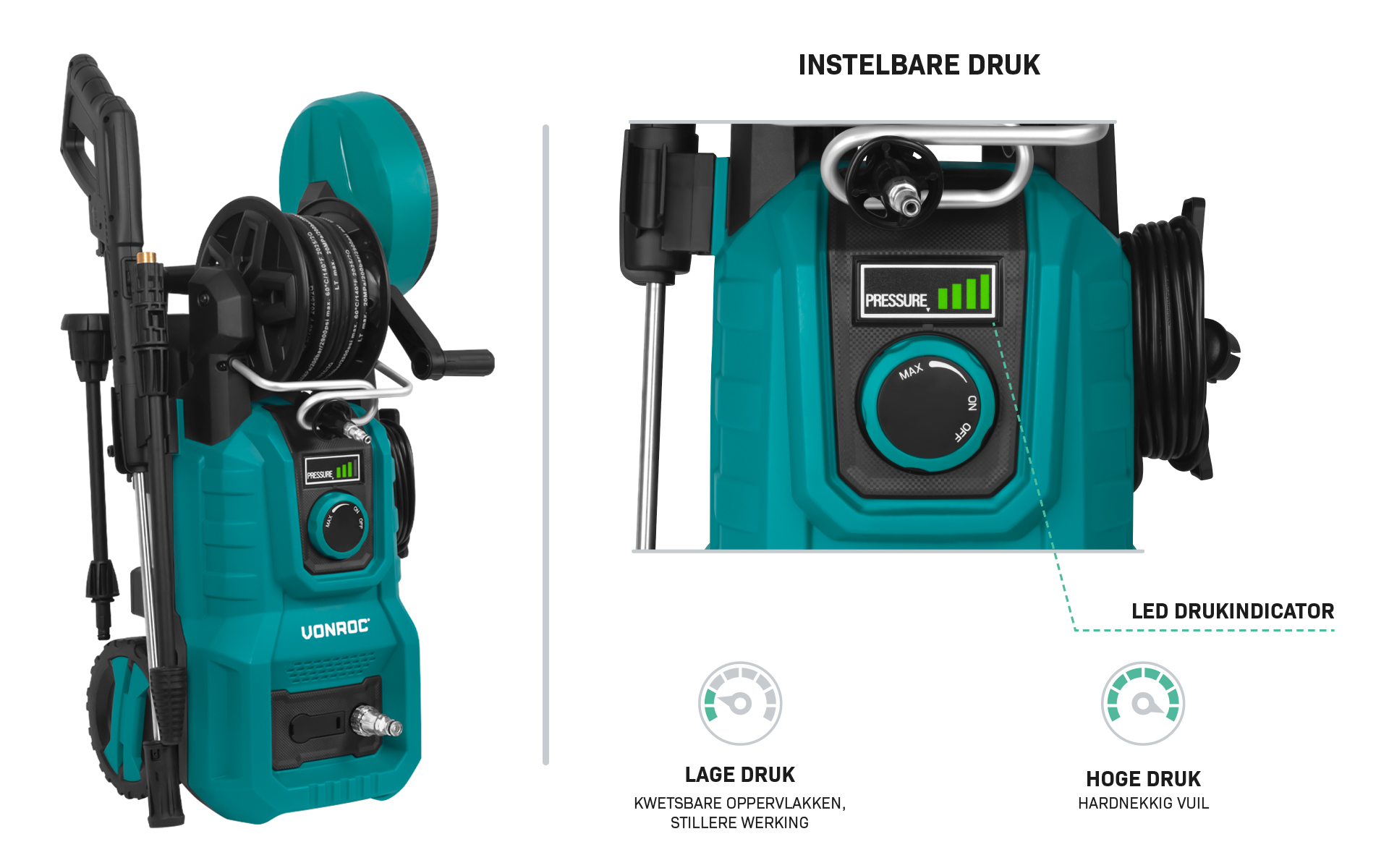 nyomásszabályozó gomb magasnyomású mosón